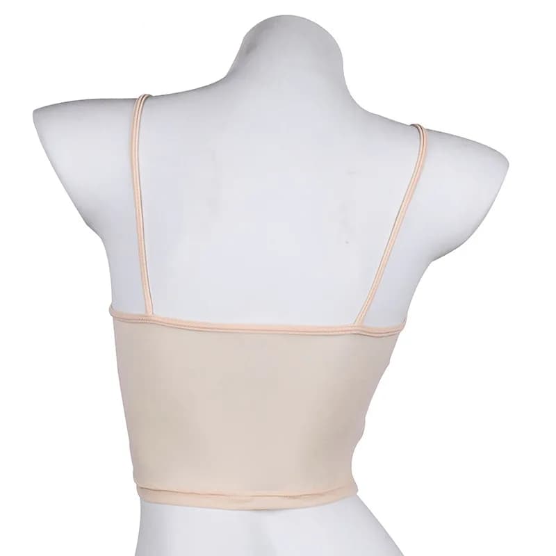 Haut court transparent pour femme, sous-vêtement, lingerie, sexy, ultra-mince, précieux, bretelles g