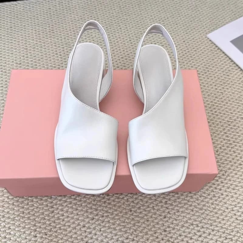 Sandales romaines grande taille pour femme, confortables, à talon épais, bout carré, polyvalentes, t