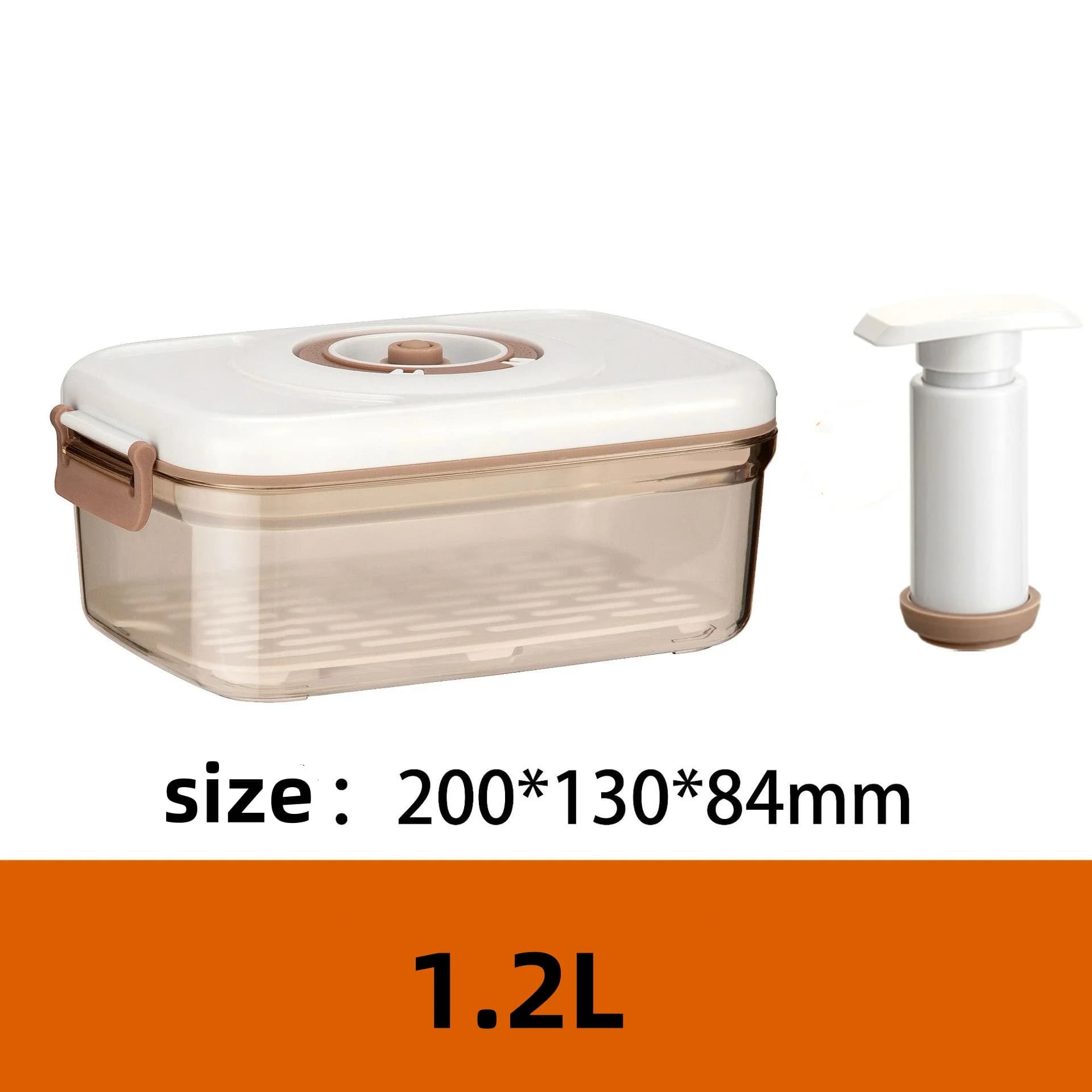 Boîte de conservation sous vide 1 pièce/3 pièces, adaptée au stockage et à la conservation des alime