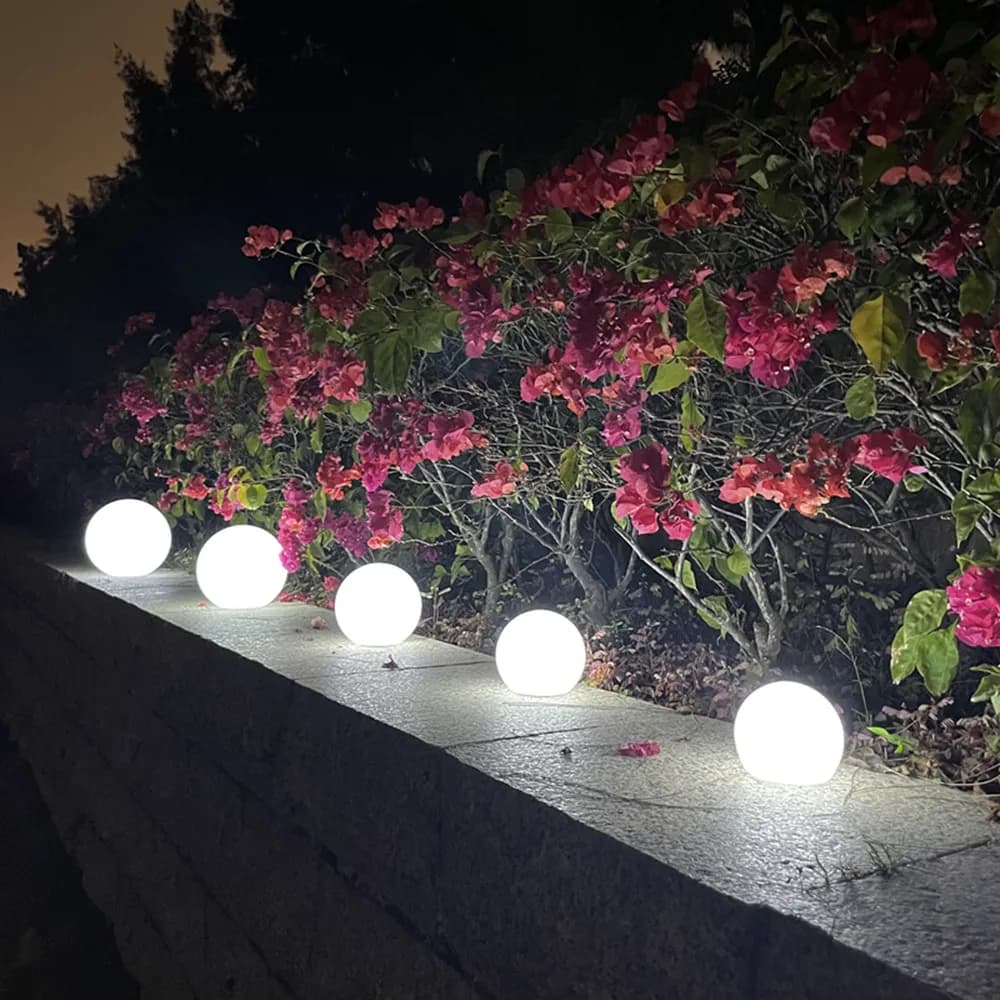 Boule lumineuse LED Rechargeable pour enfants et adultes, veilleuse Globe à couleur changeante RGB a