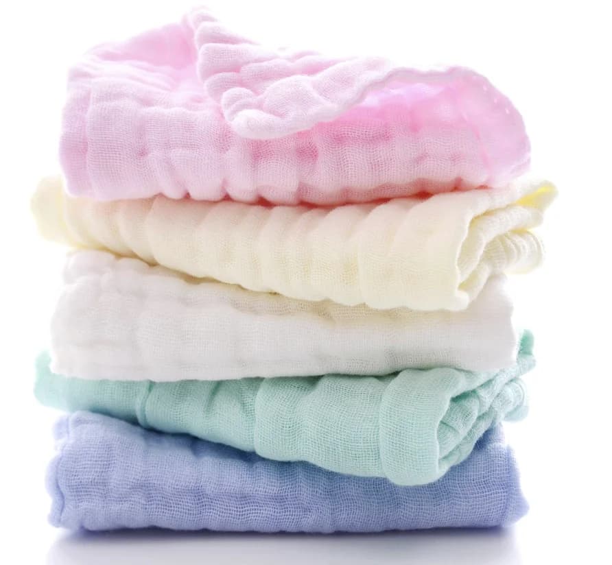 Lingettes pour bébé - Lingettes pour bébé en coton naturel - Serviette et lingette pour le visage do