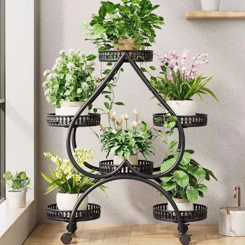Support de plantes en métal, étagère de jardinière sur pied, support de Pot de fleur, salon, présent