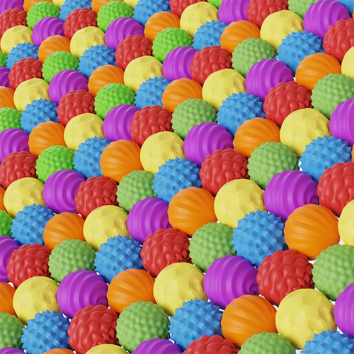 Boules magnétiques EDC, 6/12 pièces, jouets anti-Stress, anxiété, jouet sensoriel, balles magnétique