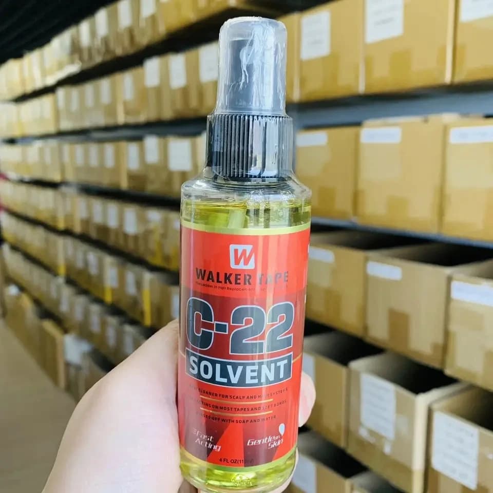 4FLOZ 118ml Walker Tape C-22 dissolvant grand nettoyant pour cuir chevelu et systèmes de cheveux act