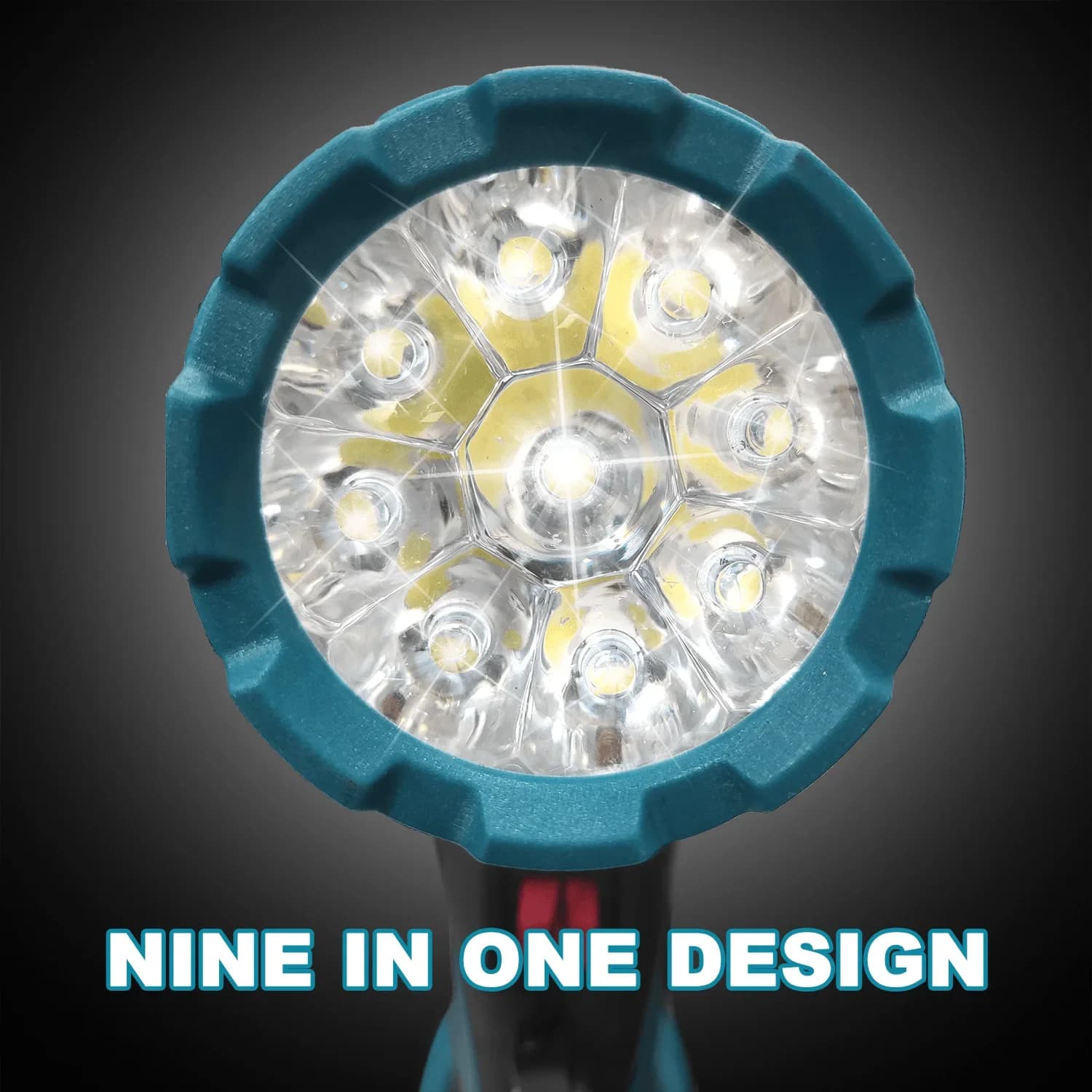 Lampe de poche LED réglable, projecteur d'extérieur Portable, réparation de charge, projecteur porta