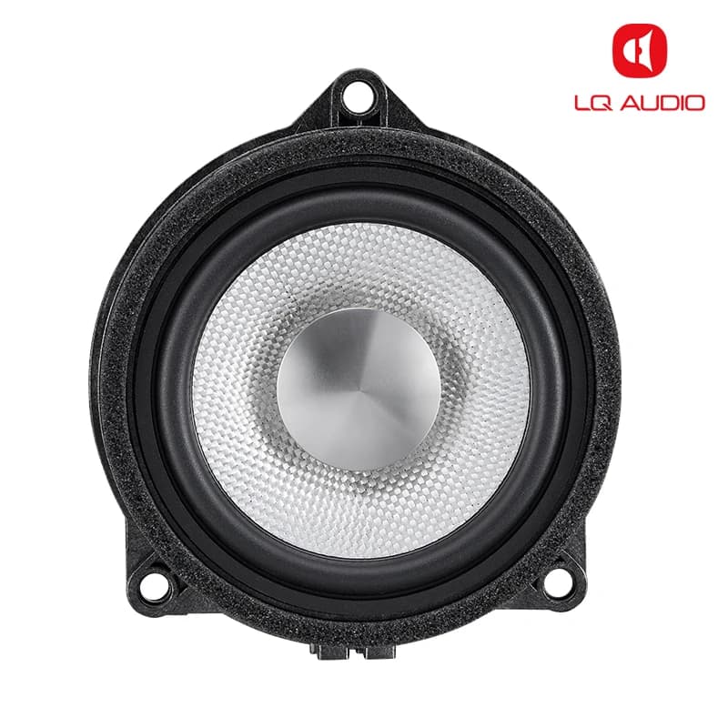 Pour BMW : Kit d'amélioration audio pour voiture – Haut-parleurs à dôme en soie, médiums, subwoofers