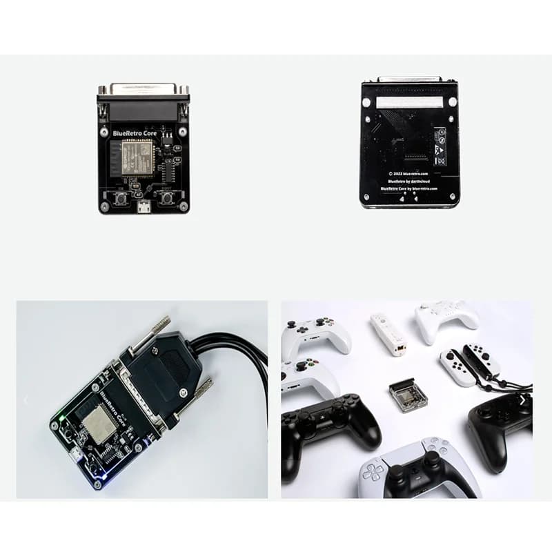 Câble adaptateur BlueRetro Core, convertisseur de contrôleur de jeu sans fil pour Console rétro pour