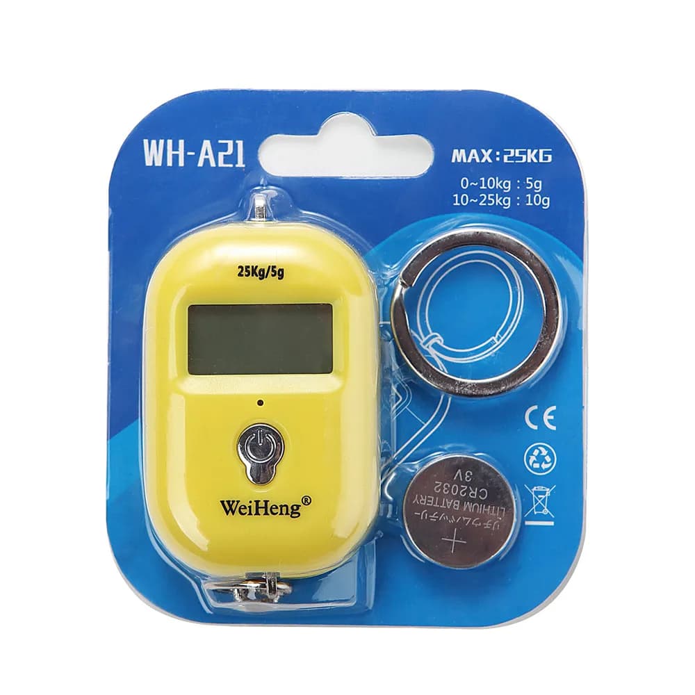 Mini Balance numérique de pêche électronique 25Kg 5g, Balance de poche pour bagages avec crochet sus