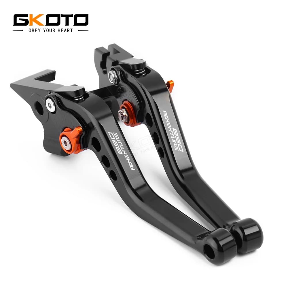 Leviers de frein et d'embrayage courts CNC, accessoires de moto pour KTM 890 Adventure 890Adventure 