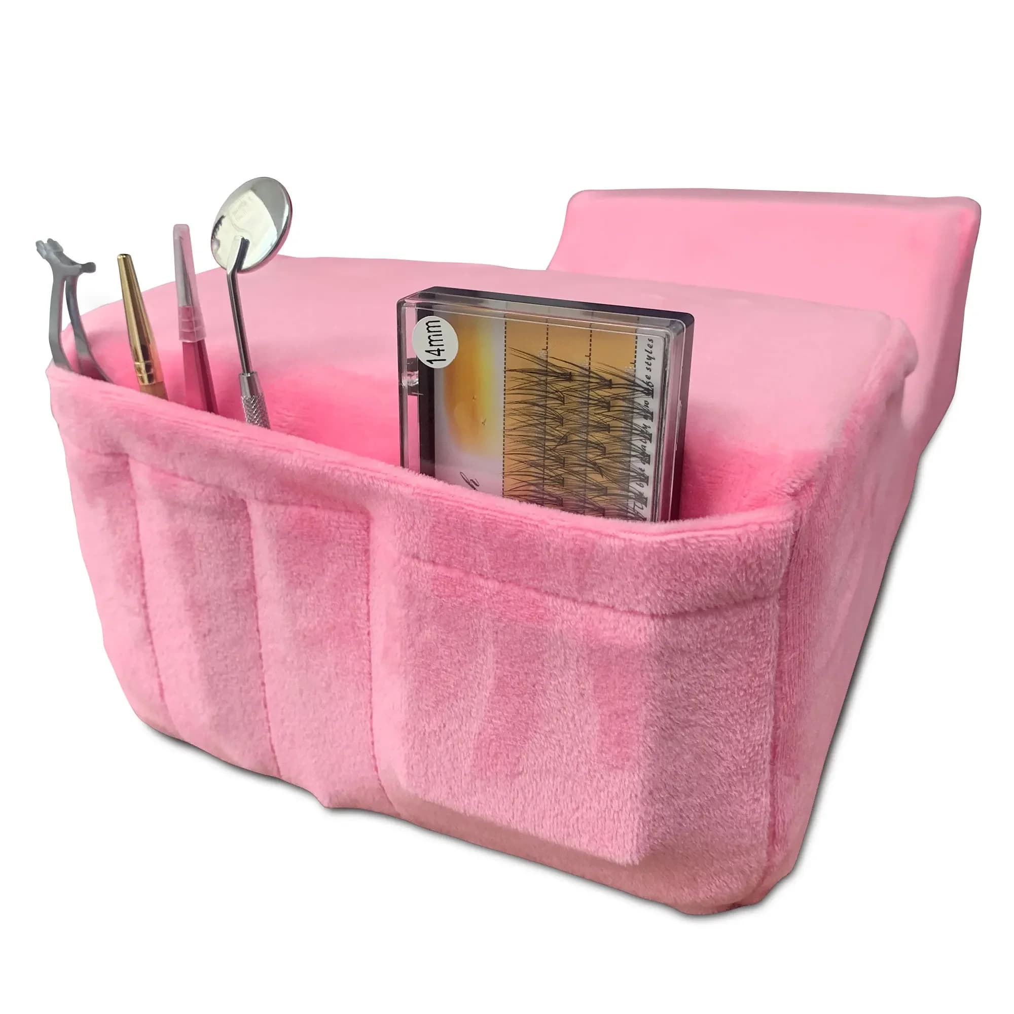 Étagère d'oreiller en mousse à mémoire de forme, 1 pièce, support d'extension de cils, greffage de c