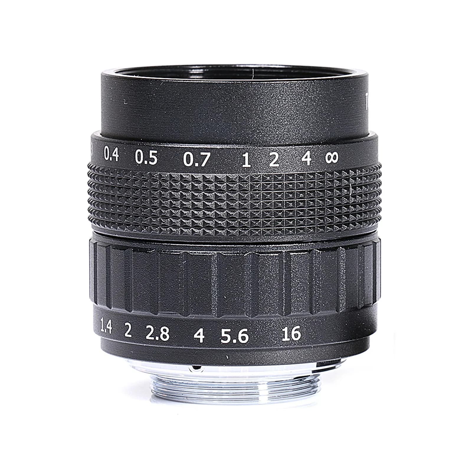 Objectif CCTV 50mm F1.4 APS-C + anneau d'adaptation + 2 anneaux Macro pour sony Fuji NIKON1 Canon EO