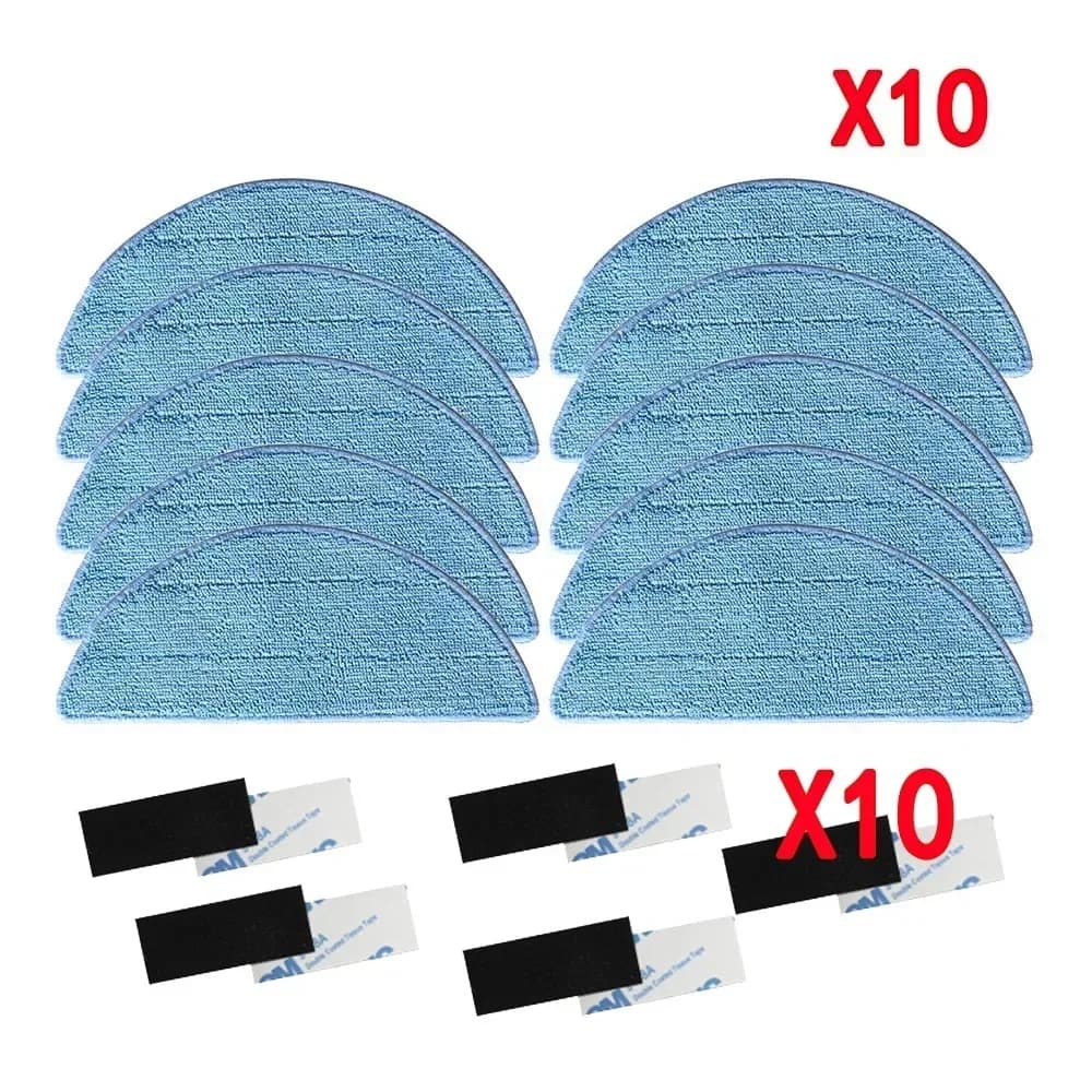 Filtre Hepa à poussière primaire et brosse latérale efficace, pièces d'aspirateur robot Ilife V5, V5
