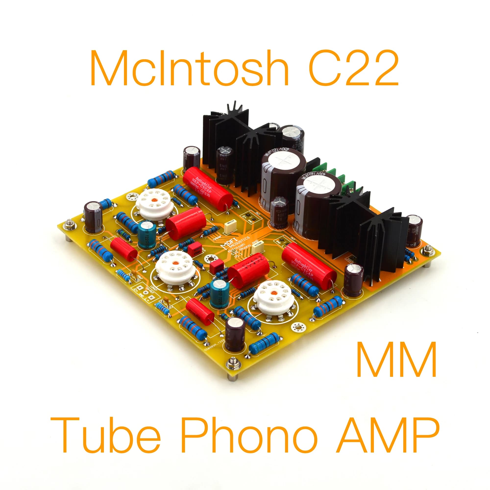 MOFI-Kit de bricolage amplificateur phono McIntosh C22 (MM/MC-RIAA) et carte finie