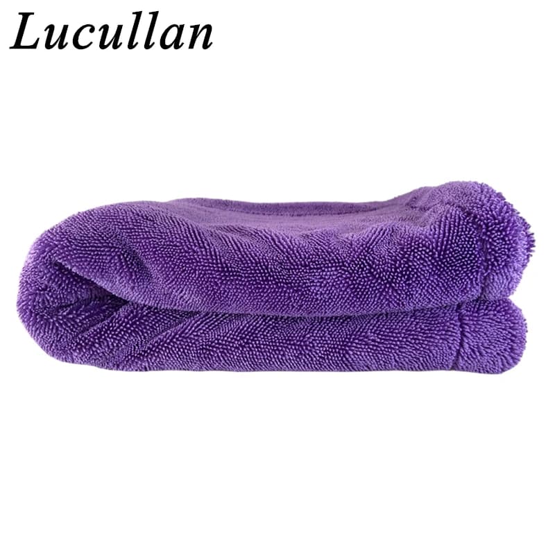 Lucullan 60X90CM 1200GSM Premium Twist vêtements en peluche une passage nettoyage de véhicule détail