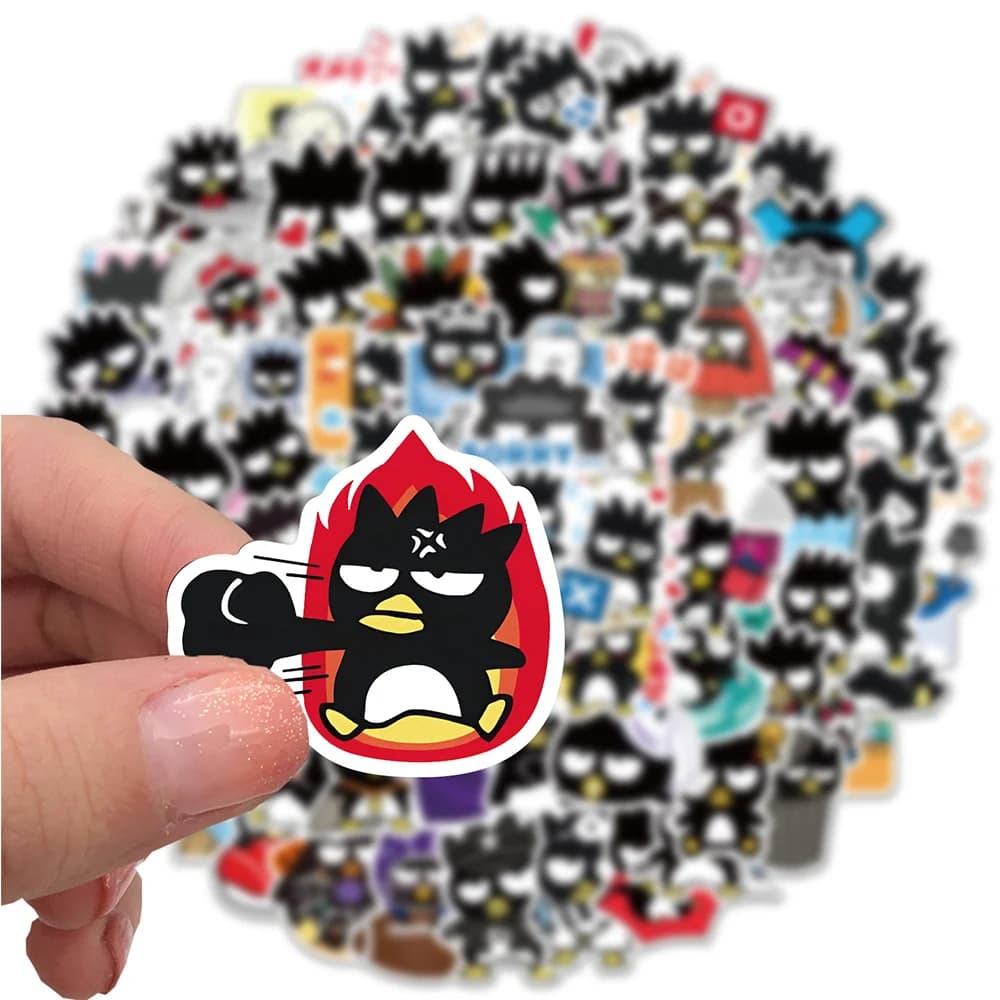 Autocollant de dessin animé Sanrio, étiquette Scrapbooking, pour ordinateur portable, Skateboard, vo