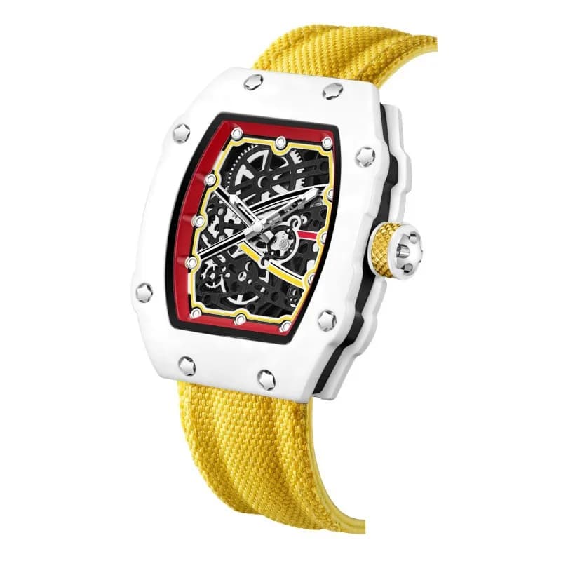 Nouvelle montre à quartz pour homme ultra-fine de forme cylindrique, design élégant et tendance, mon