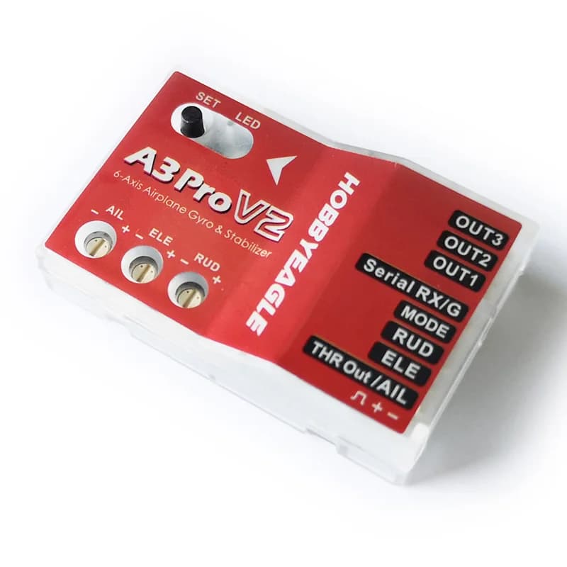 HobbyEagle-Contrôleur de vol RC, système de stabilisateur, gyroscope pour avion RC, hélices Copter, 