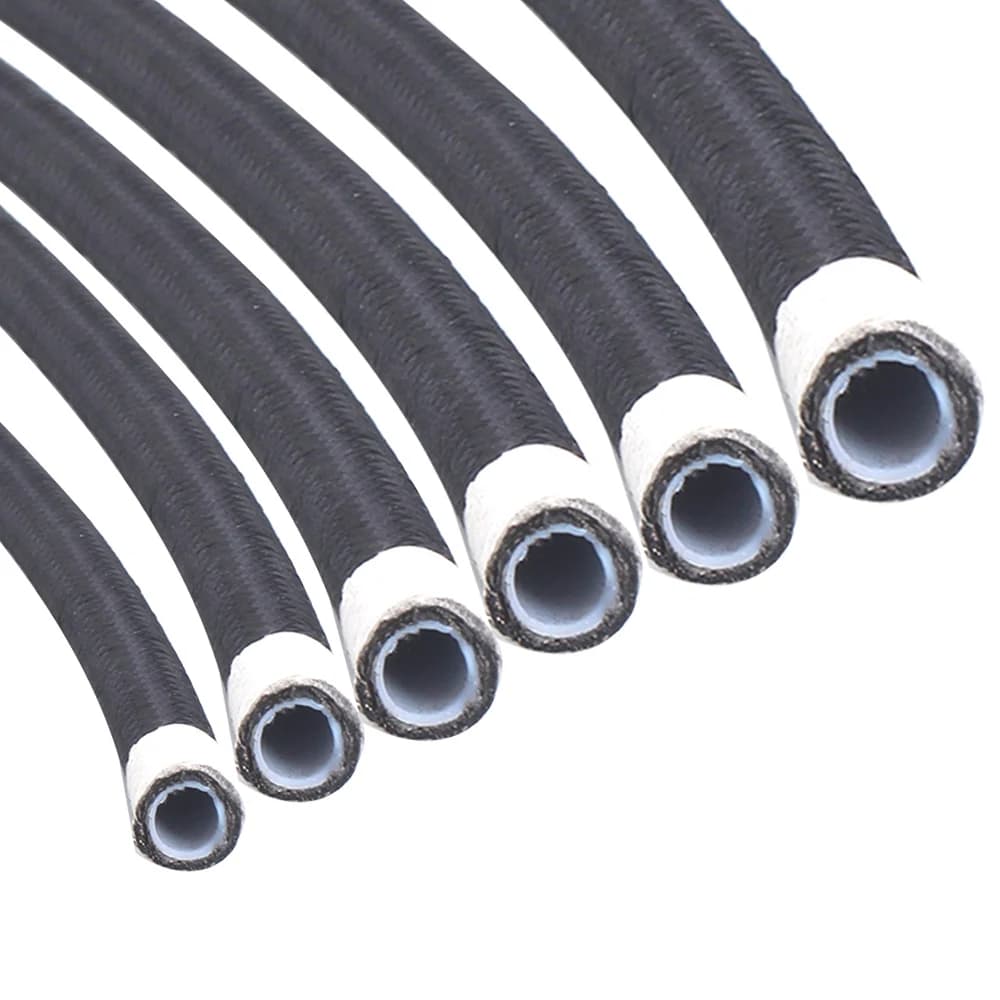 Tuyau de course universel 1M/3M/6M AN4-AN12 tressé tuyau de frein en PTFE ligne d'huile de carburant