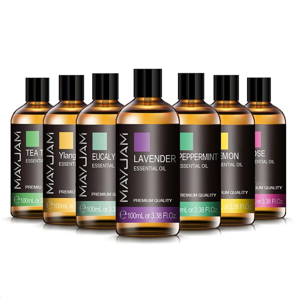 Huile essentielle de lavande 100 ml, huiles essentielles naturelles pures pour favoriser le sommeil,