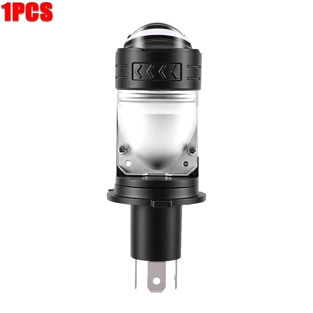 Ampoule de phare à lentilles LED H4 pour voiture et moto, 2000000LM, super lumineuse, CANBUS, faisce