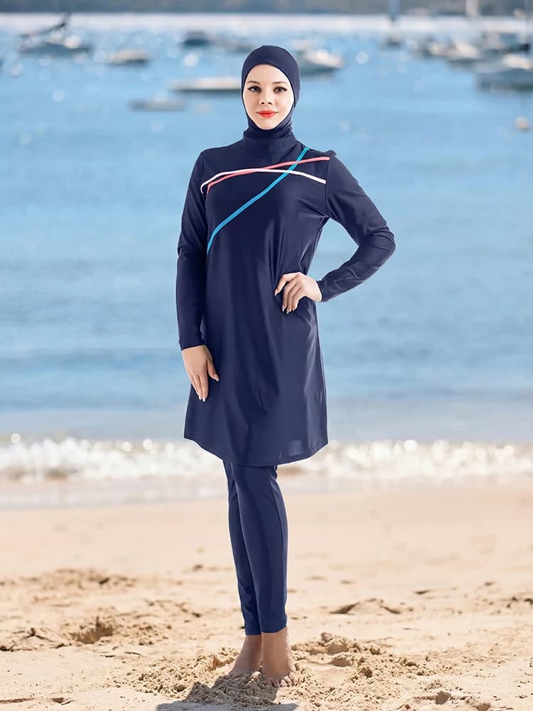 Burkini maillots de bains musulmans maillot bain femme hijab femme musulman Maillot de bain pour fem