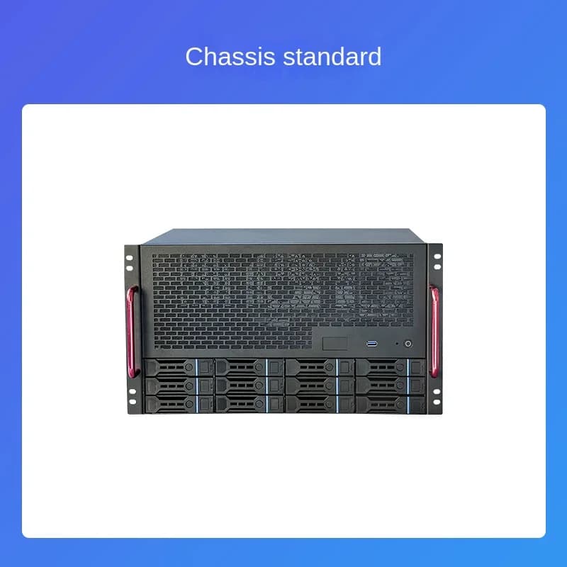 Carte mère ATX pour serveur NAS, alimentation ATX, 8 emplacements pleine hauteur, Qunhui AIO, entrep