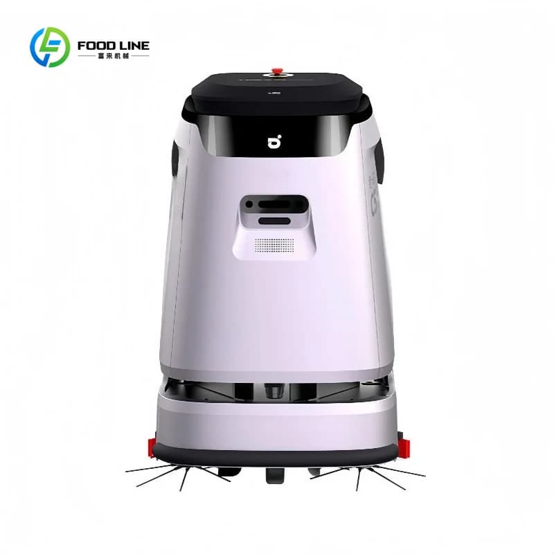 Robot de nettoyage de qualité commerciale, machine de nettoyage de sols industriels pour entrepôts, 