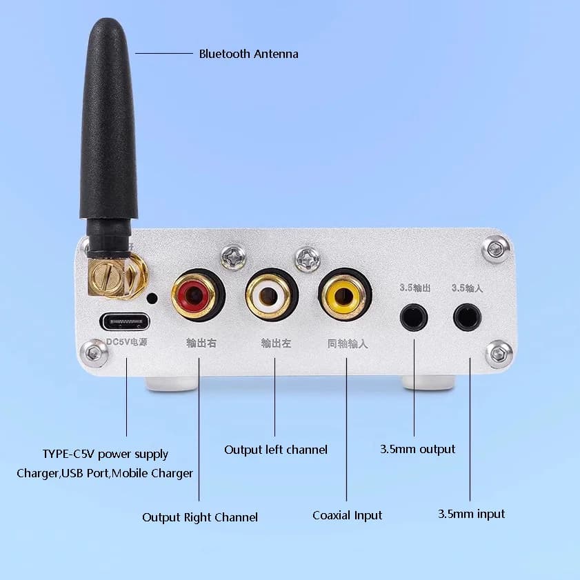 Lecteur Audio Audiophile ES9018K2M DAC U disque TF carte lecture sans perte lecteur de musique HIFI 