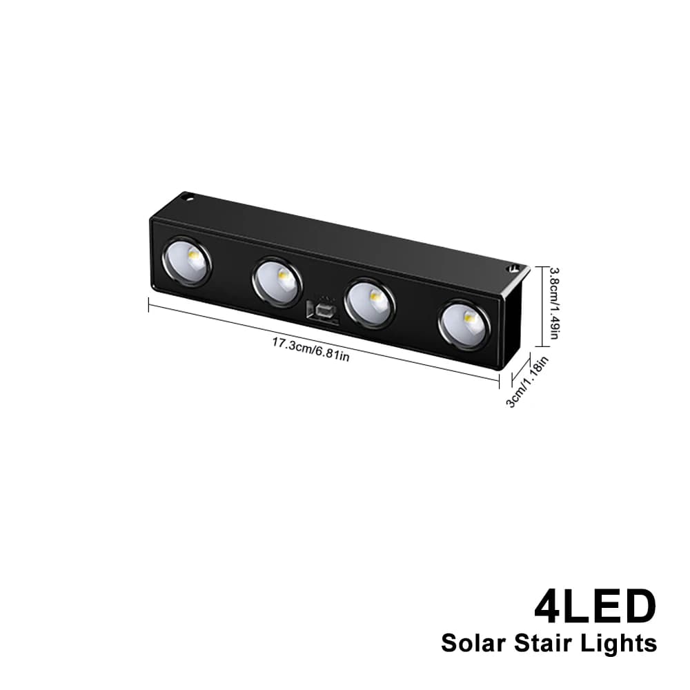 Lampe solaire murale extérieure étanche, allumage/extinction automatique du crépuscule à l'aube, pou