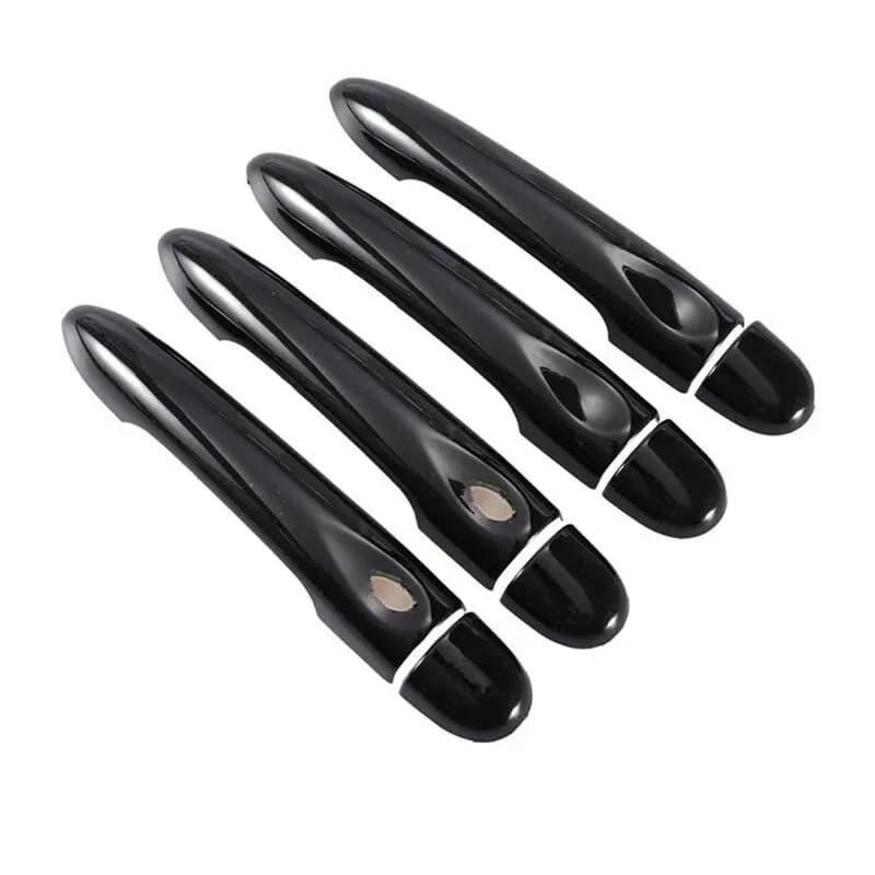 Garniture de poignée de porte noire brillante, accessoires de style, pour Renault Megane 3 MK3 III 2