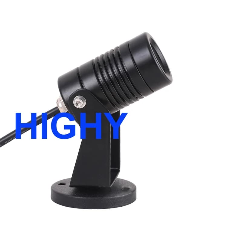 10 pièces LED lumières de jardin extérieur LED étanche pelouse lampe 220V110V 5W7W paysage Spike amp
