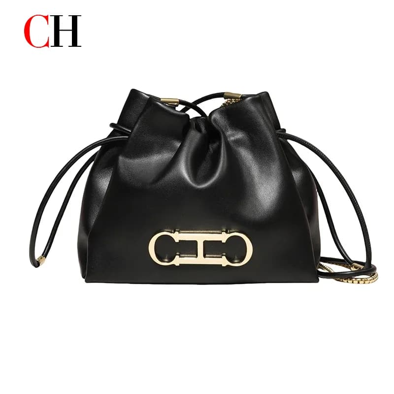 CH – sac de banlieue à la mode pour femmes, sac à main Design de couleur unie de haute qualité, peti