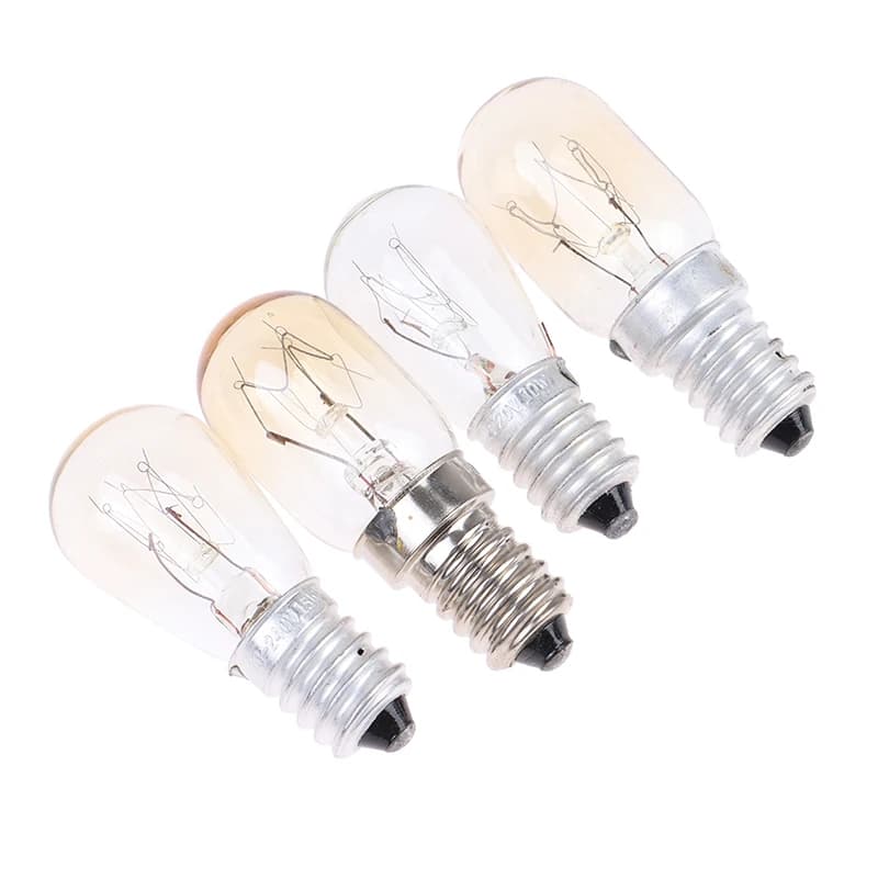 Ampoule de four halogène, lampe de réfrigérateur, haute température, degré sûr, sèche-linge, micro-o