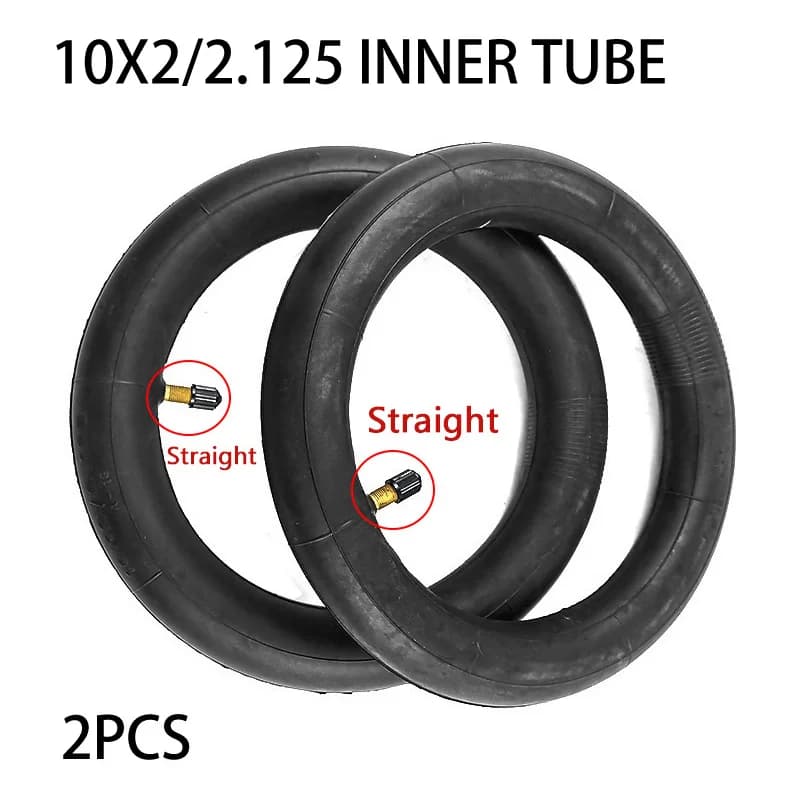 Chambre à air de 10 pouces 10x2/2.125 10x2.50 pour pneu de vélo d'équilibre de Scooter électrique 10