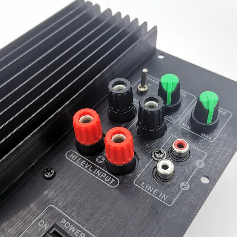 110-220V 200W 100W caisson de basses lourd carte amplificateur de puissance numérique 5.1 et 7.1 car