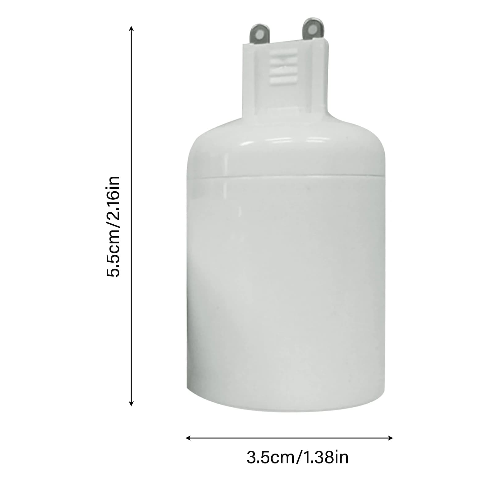 Matériau ABS de haute qualité, Base de douille G9 à E27, support de convertisseur d'adaptateur de la