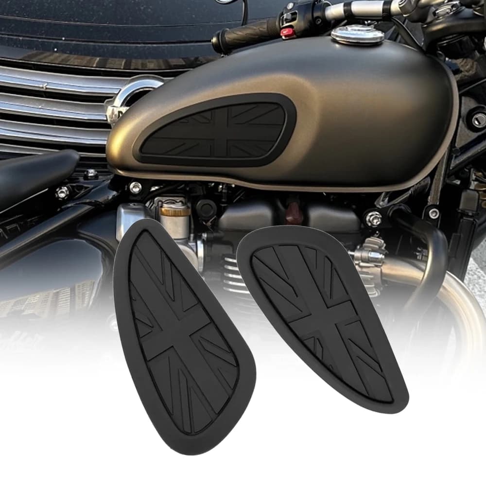 Coussinets de réservoir antidérapants universels pour moto, genouillères de Traction pour poignée de