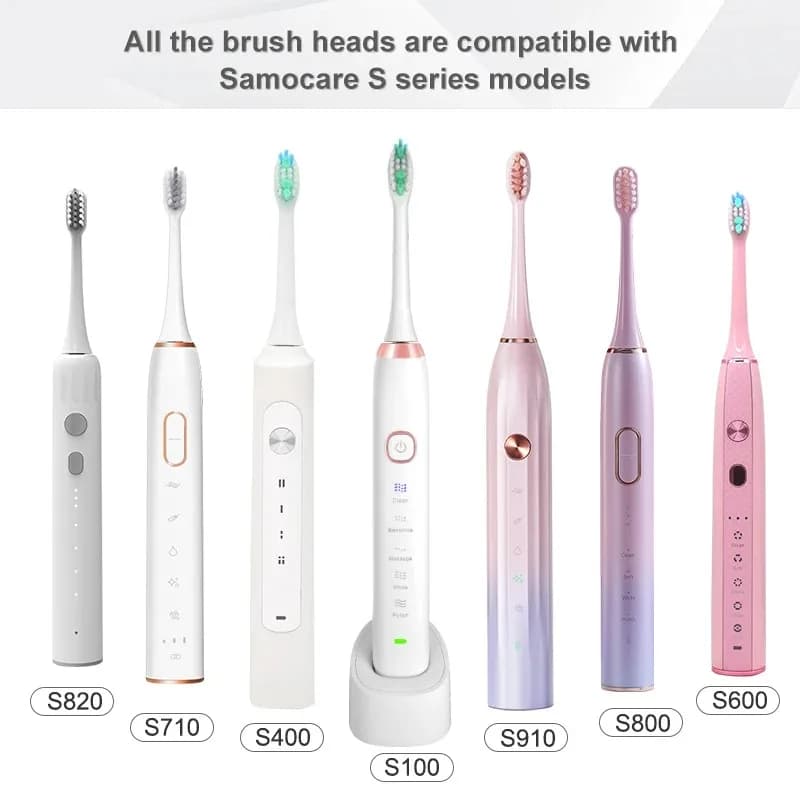 Sarmocare S100 S200 S600 S700 S710 S800 S820 S900 S910 têtes de brosse à dents têtes de brosse à den
