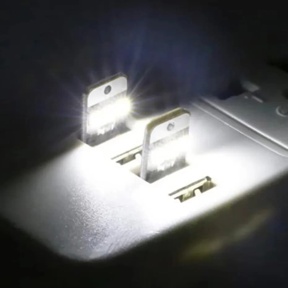 20pack livre lumière Mini éclairage nocturne 2835SMD livre lampe ampoule 5V 0.2W Led Usb lumière pou