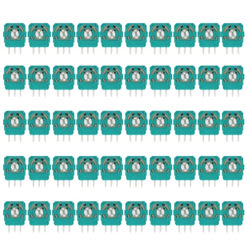 Capteur de potentiomètre de joystick analogique 3D, résistance d'axe technique pour contrôleur PS5,