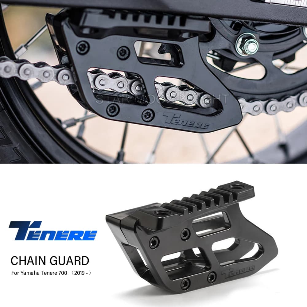 Guide de chaîne, couvercle de Protection, accessoires de moto pour Yamaha Tenere700 Tenere 700 2019-