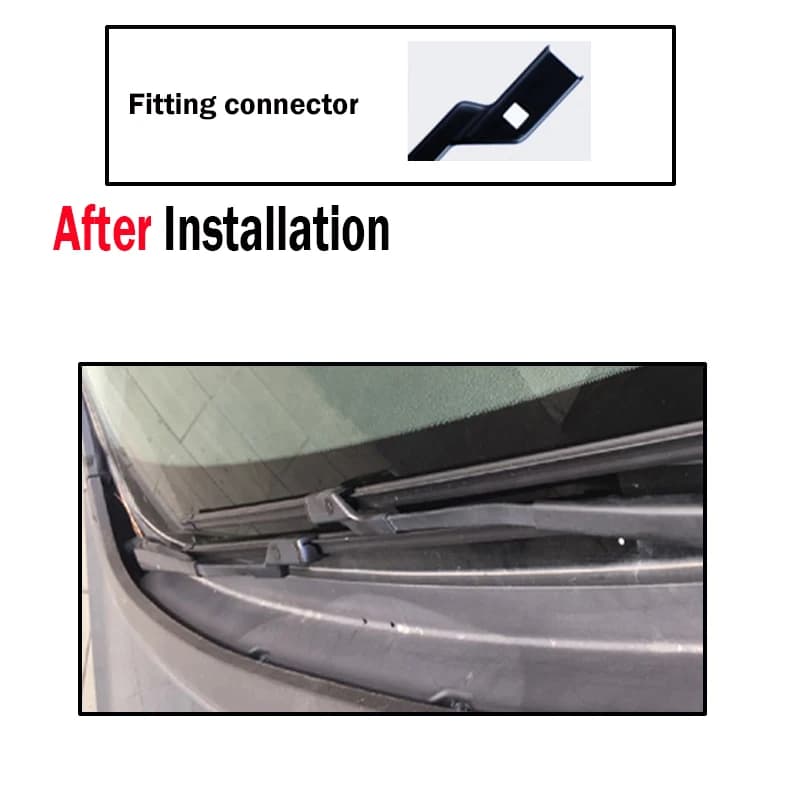 Erick's – jeu de balais d'essuie-glace avant et arrière, pour Opel Meriva B 2010 – 2017, brosses de 