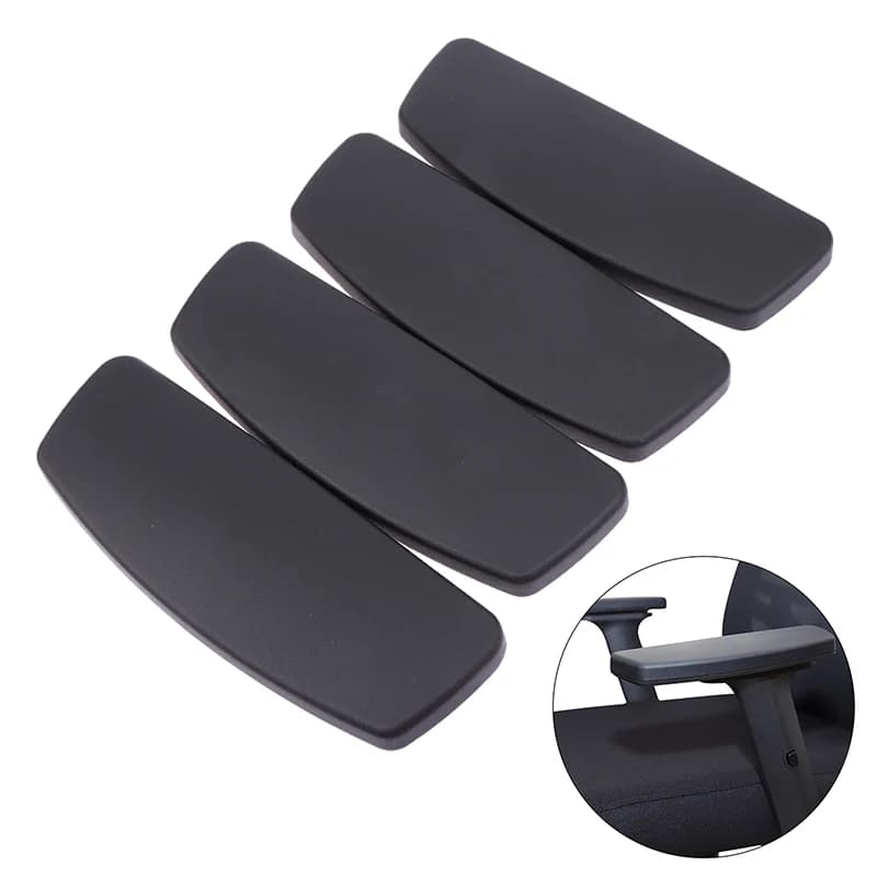 1 paire de accoudoirs de remplacement pour chaise de bureau, avec trou de montage, Installation faci