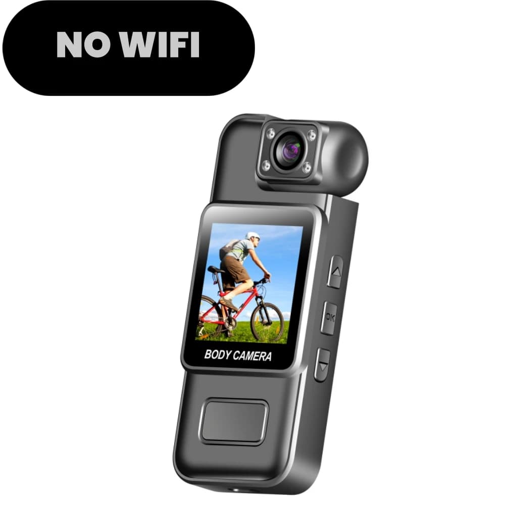 Caméra Wifi Ultra HD 8K, vidéo numérique, Mini enregistreur Portable des forces de la loi 180 °   Ca