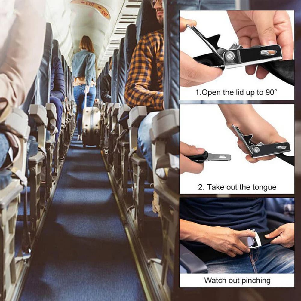 Siège d'avion d'aviation universel, ceinture de sécurité allongée étendue pour enfants, enceintes et