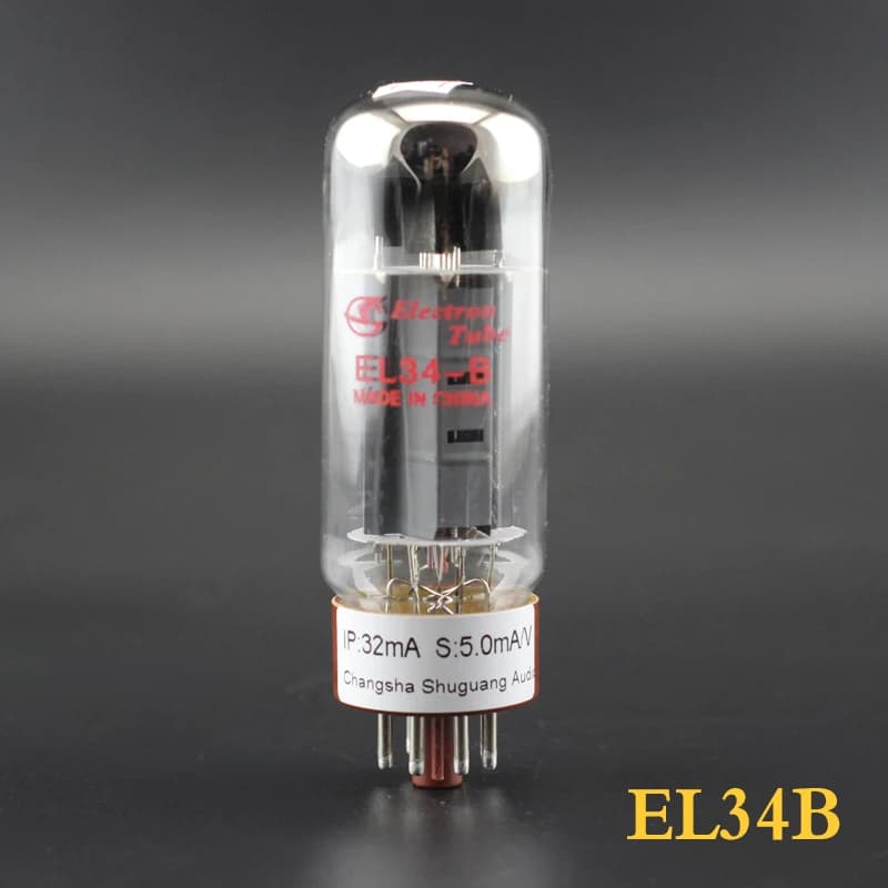 ShuGuang EL34-B Tube à vide remplace 6CA7 EL34B 6P3P 5881 6550 KT88 EL34M EL34 amplificateur à Tube 