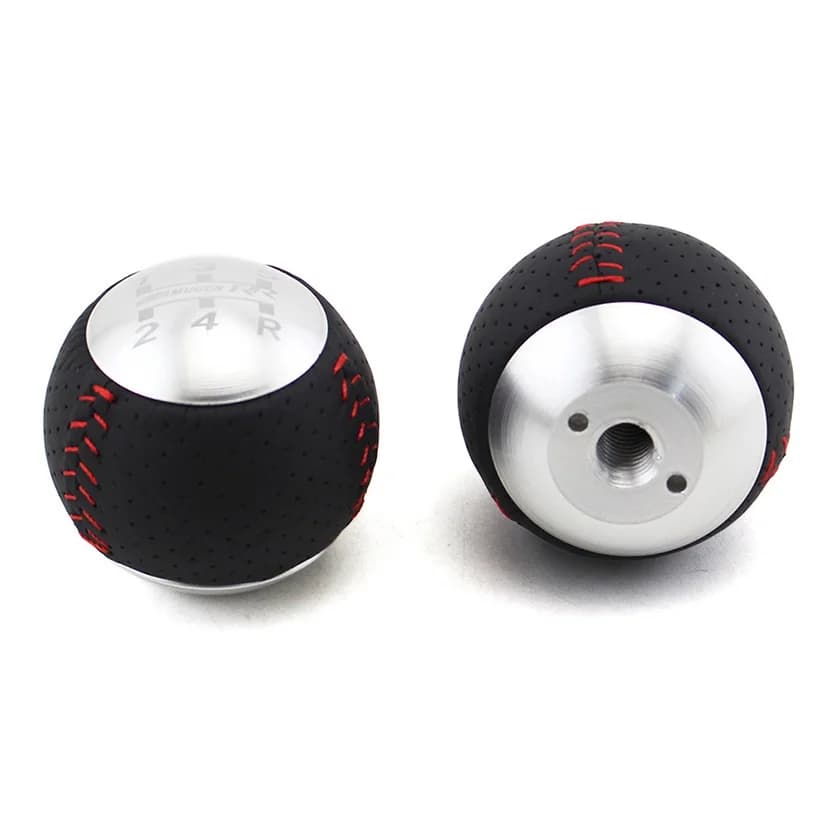 JDM Mu gen RR 5/6 vitesses pommeau de levier de vitesse en cuir pour HONDA CRZ Type R Civic FA5 FG2 