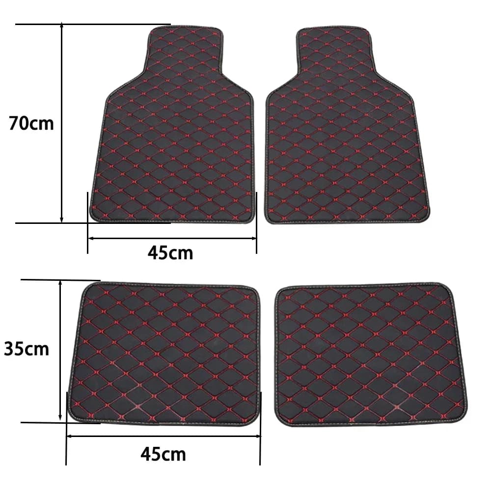 Tapis de sol de voiture universel, 4 pièces, imperméable, Anti-salissure, pour grande mur M1 M2 M4 H