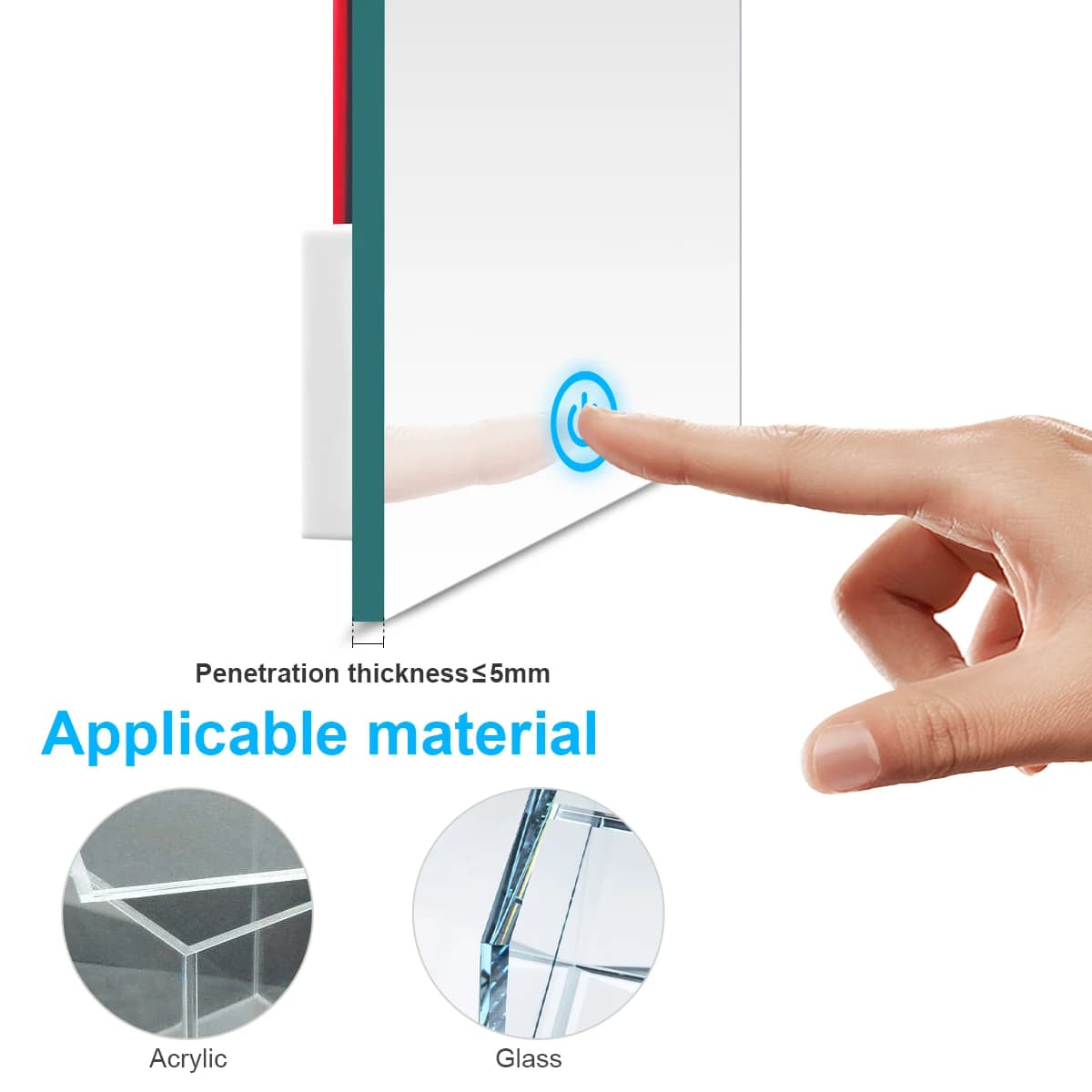 Bande lumineuse LED pour miroir de maquillage de salle de bains, 12V, éclairage de fond pour coiffeu