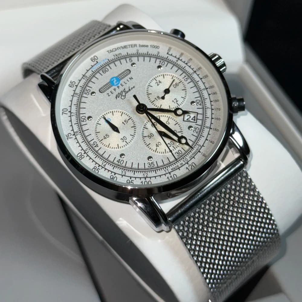 Montre Classique Homme Business et Loisirs, Chronographe Multifonctionnel à Trois Cadrans avec Secon